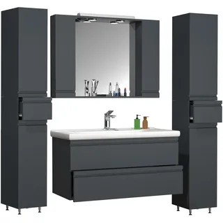 VCM Silora XL 5-tlg. Schwarz