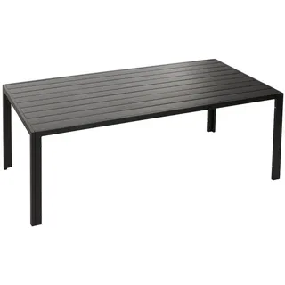 Mendler Bistrotisch 180 x 80 x 73 cm Anthrazit/Grau