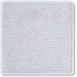 INF Doppellagige Edelstahl-Waschlappen - 5 Stück - Silber