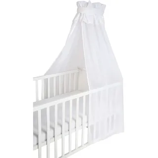 roba Babybett Himmel, weiß, aus 16% Baumwolle, 84% PES, (HxBxT) 160 x 250 x 0,5