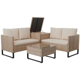 Juskys Santorini Loungeset beige