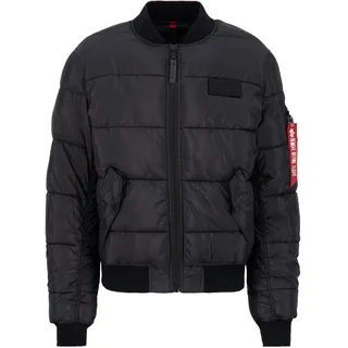 Alpha Industries MA-1 Puffer Bomber schwarz, Größe L