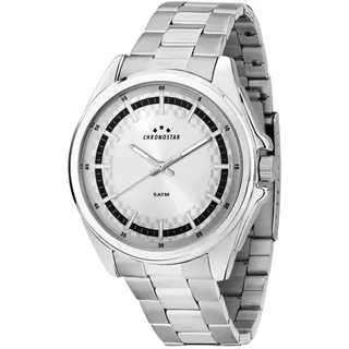 CHRONOSTAR Saturn – Herrenuhr Silber Mit Zifferblatt Klar (R3753327001)