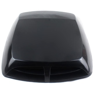 Lufteinlass für Motorhaube,Asudaro Auto Lufteinlassgitter Lufteinlass Aufkleber Air Flow Motorhaube Aufkleber Lufthutze Motorhaube Vent Cover Dekoration Auto Dekorative 33cmx25cm,Schwarz