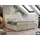 Boxspringbett 200x200 200x200 mit Boxspringbett mit 200x200 Beige Velvet H4 Beige