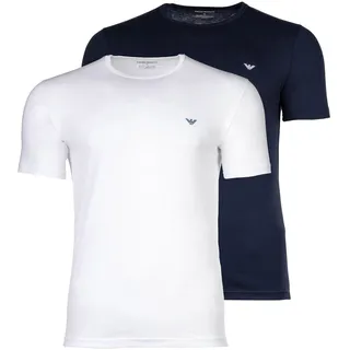 Emporio Armani T-Shirt »T-Shirt ENDURANCE 2er Pack«, blau