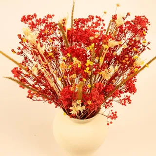 Meine Orangerie - Trockenblumen Set - 122 Stiele - Trockenblumenstrauß - Stilvolle und natürliche Trockenblumen Deko - Tisch Deko (Autumn Delight)