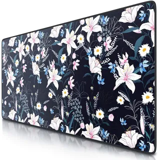 CSL XXL Mauspad Gaming 900x400 mm Flowers
