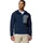Heights 3 Hooded Softshell Jacke Collegiate Navy/City Grey S