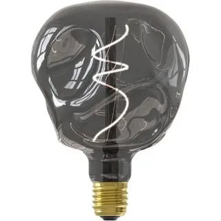 LED Globelampe dimmbar G125 E27/4W 80 lm 1800 K titan- grau warmweiß Calex XXL Organic Neo