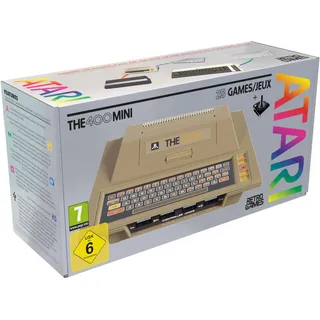 Atari The400 Mini 0,128 GB Beige, Schwarz, Orange + 25 Spiele