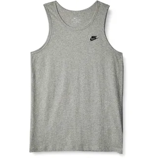 NIKE Herren Bq1260-063 Tanktop, Grau (Dk Grey Heather/Black), XL EU