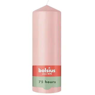 Bolsius Stumpenkerze 20 cm rosa 6 St.