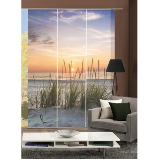 XXXLutz Evening Schiebegardine 60 x 245 cm natur 3 St.