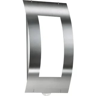 CMD Außenwandleuchte Edelstahl 35,0 cm mit Bewegungsmelder silber