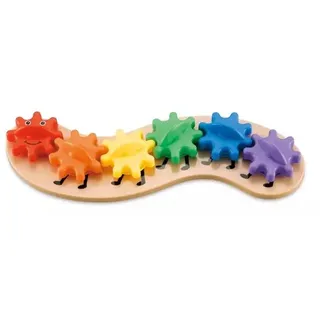 Regenbogen-Wurm-Babyspielzeug - auf Ungarisch