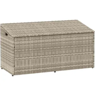 vidaXL Garten-Auflagenbox 110 x 50 x 58 cm Grau