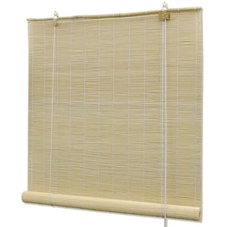 vidaXL Bambusrollo 150x160 cm Natur