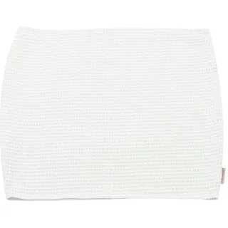 HOBEA-Germany Baby-Lagerungsbezug für Stillkissen XXL Lagerungskissen Schwangerschaftskissen Seitenschläferkissen groß (Waffelmuster weiß, Lagerungsbezug)