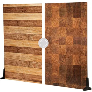 V-Flat World Duo Board Aged Cutting Board/Butcher's Board XL