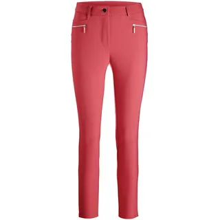 GOLDNER Stretch-Hose »Lange Schlupfhose BELLA«, rot