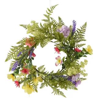 Garland Frühling D45 H10 CM Blüten Der Pfirsichbaum/Gänseblümchen/Lavender