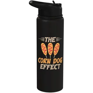 Der Corn Dog-Effekt Corn Dog Stainless Steel Insulated Water Bottle