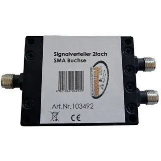 Wittenberg Antennen Antennen Verteiler SMA-Buchse Signalverteiler 2 fach SMA Buchsen Frequenz