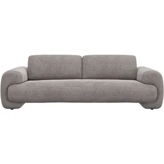 flexlux Couch Polyester 3-Sitzer Beige