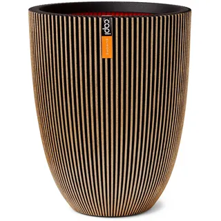 Capi Europe Elegant Niedrig Groove Ø 34 x 46 cm Gold