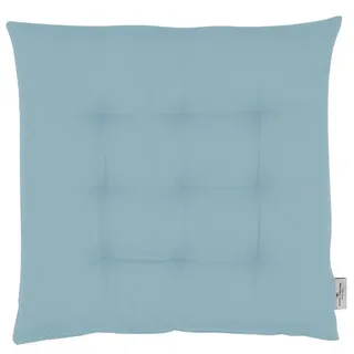 Tom Tailor Sitzkissen MIT 9 Punkt-Steppung Dove , Mintgrün , Textil , 40x5x40 cm , Oeko-Tex® Standard 100 , Heimtextilien, Wohntextilien, Sitzkissen