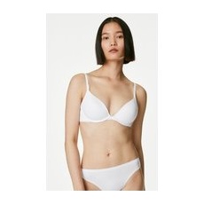 Womens Body by M&S Soutien-gorge Body SoftTM invisible plongeant à armatures, bonnets AàF - White, White - 38-D
