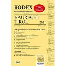 KODEX Baurecht Tirol 2021