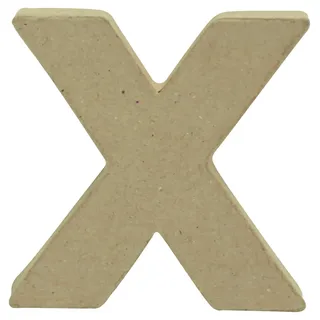 Décopatch AC836C - Kleiner Buchstabe aus Pappmaché, x 1,5x8,5x8,5cm, perfekte Deko für das Zuhause, 1 Stück