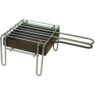 Imex El Zorro Tischgrill, verzinkt, Schwarz, 16 x 16 x 12 cm