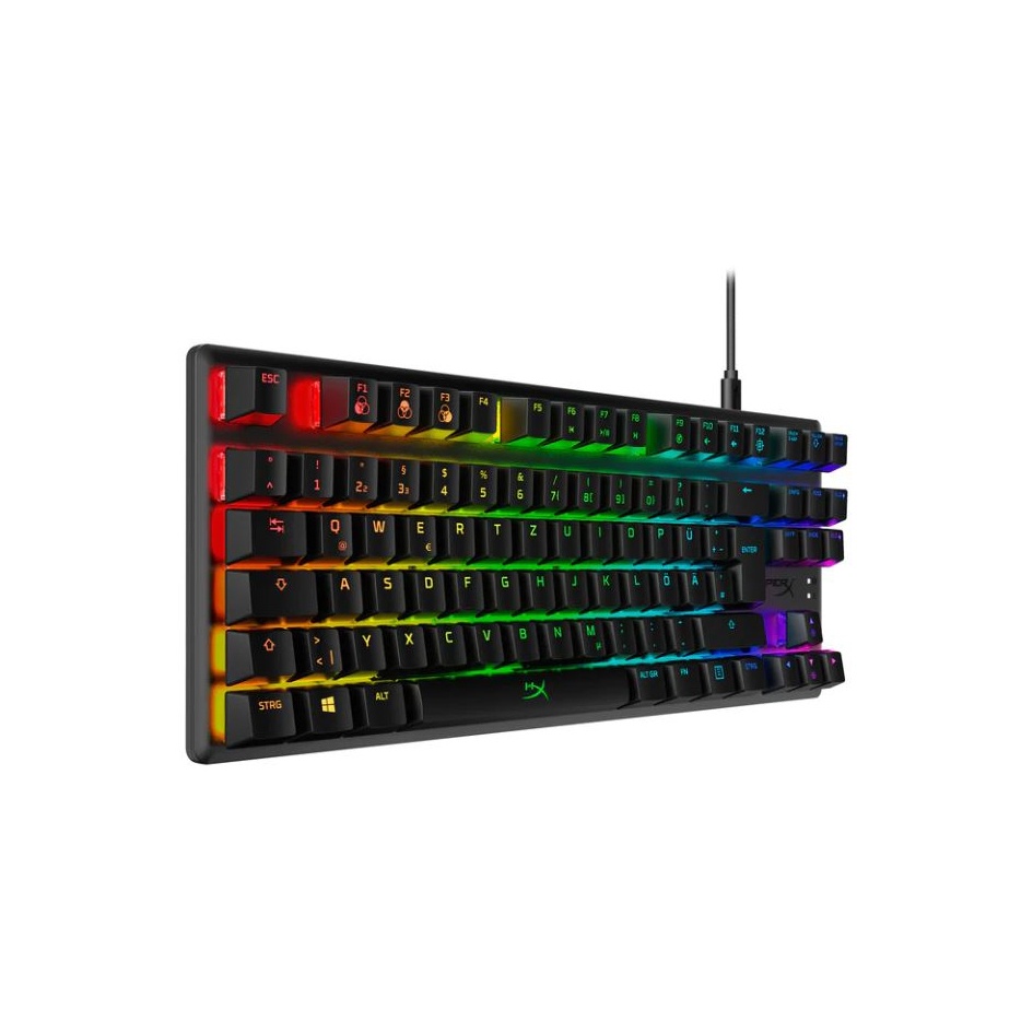 Bild von HyperX Alloy Origins Core - Mechanische Gaming-Tastatur - HX Red (DE-Layout)