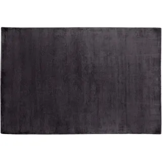 Beliani Gesi II Kurzflorteppich 160 x 230 cm Grau