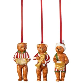 Villeroy & Boch Nostalgic Ornaments Ornamente Teddys 3-tlg