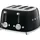 TSF03BLEU Toaster 4 Scheibe(n) 2000 W Schwarz