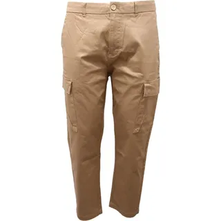 0641AL pantalone cargo uomo SCOTCH & SODA FAVE man regular tapered fit trouser - Beige
