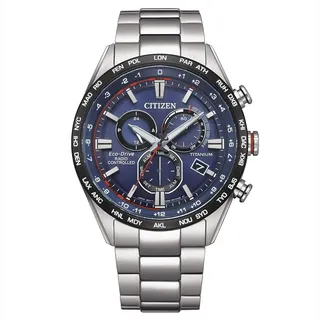 Armbanduhr Citizen H660 Super Titanio Eco-Drive Funksteuerung Chrono cb5945-85l