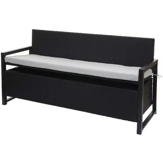 Mendler HWC-F39 164 x 57 x 87 cm Braun/Grau
