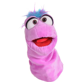 Living Puppets Quasselwurm Tüffelchen (W842) 25 cm Lila