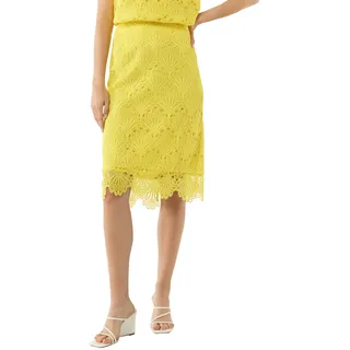 Comma Rock mit Lochspitze im Slim Fit