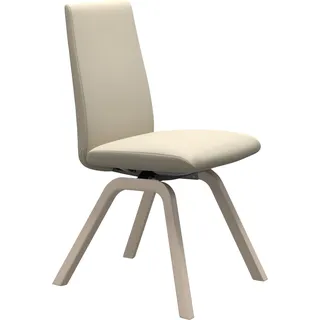 Stressless® Polsterstuhl »Laurel« () Low Back, Größe M, mit schräggestellten Beinen in Eiche gekalkt, beige