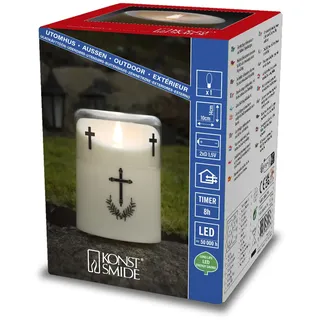 Konstsmide LED Grablicht 15 cm schwarz