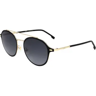 Hugo Boss BOSS 1179/S 0NZ MATTE GOLD BLACK 54/20/145 Herren Sonnenbrillen - Schwarz