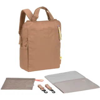 Lässig Wickeltasche Green Label Conversion Backpack Almond