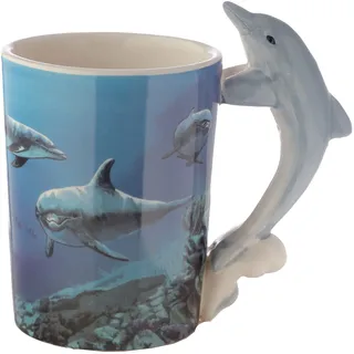 Puckator Tasse Delfin Unterwasserwelt Keramik