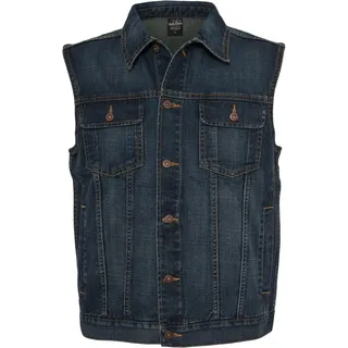 URBAN CLASSICS Denim Vest blau Größe XL